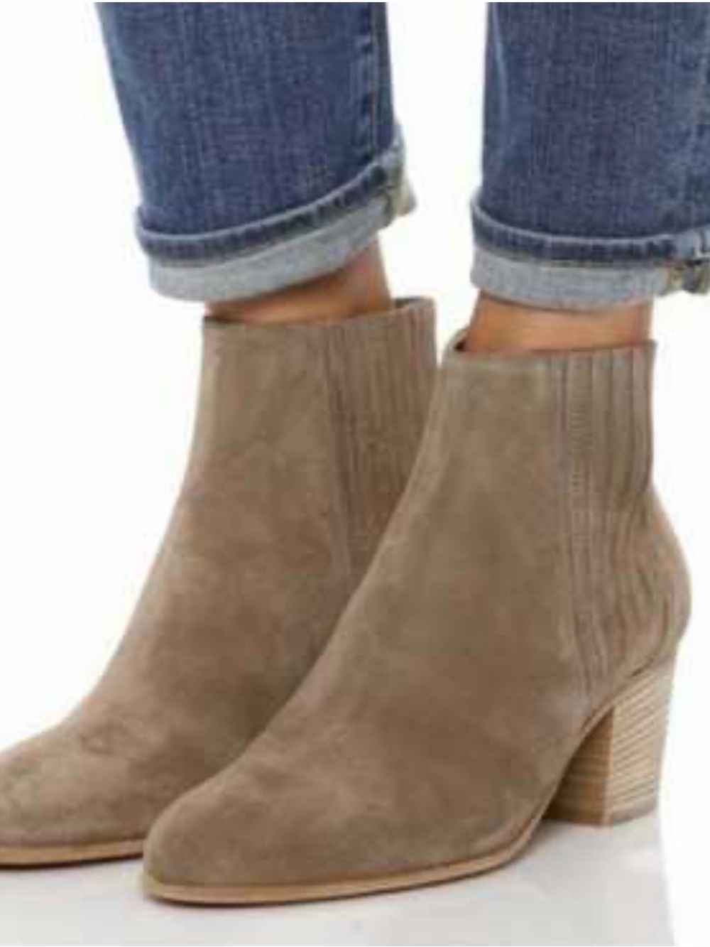 Vince Chelsea Boots Booties Haider Women Suede Italy 37